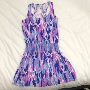 Lilly Pulitzer racer back dress XXS. Like New